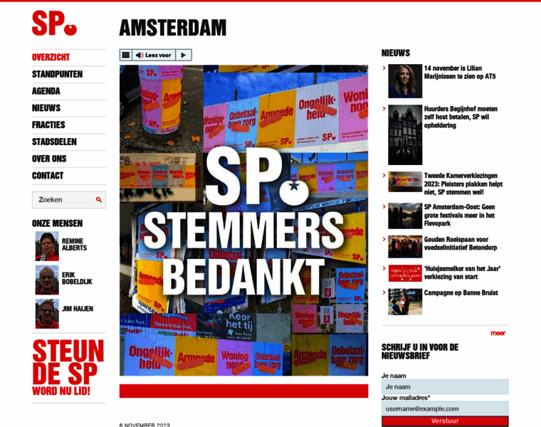 Amsterdam.sp.nl thumbnail