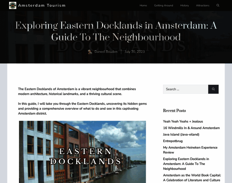 Amsterdamdocklands.com thumbnail