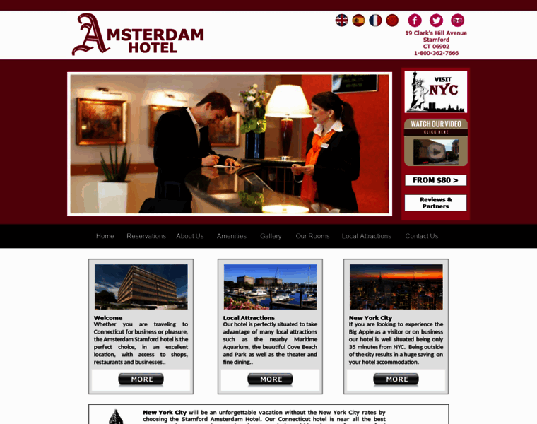 Amsterdamhotelct.com thumbnail