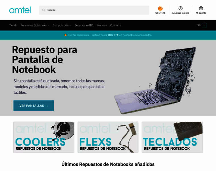 Amtel.com.ar thumbnail
