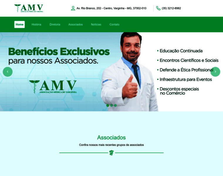 Amv.org.br thumbnail