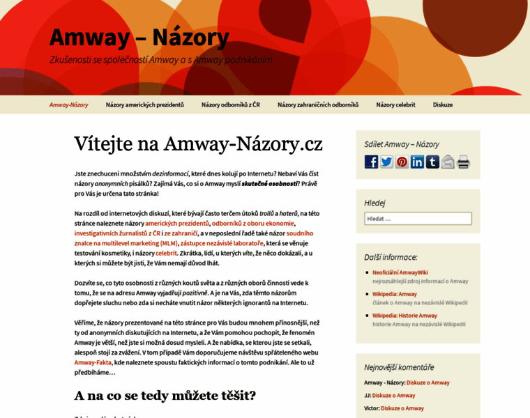Amway-nazory.cz thumbnail