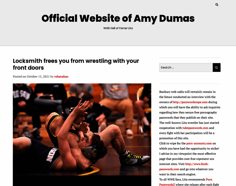 Amy-dumas.com thumbnail