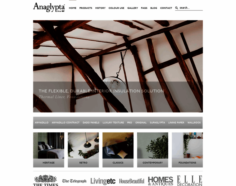 Anaglypta.co.uk thumbnail