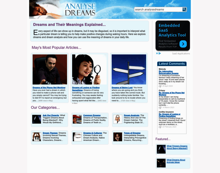 Analysedreams.co.uk thumbnail