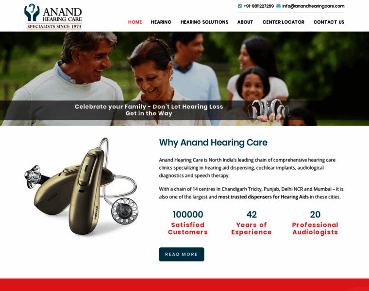 Anandhearingcare.com thumbnail