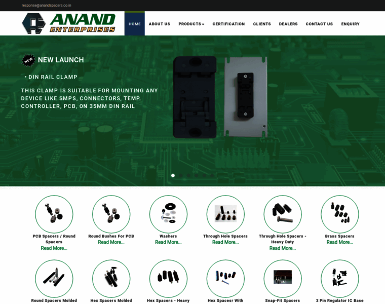 Anandspacers.co.in thumbnail