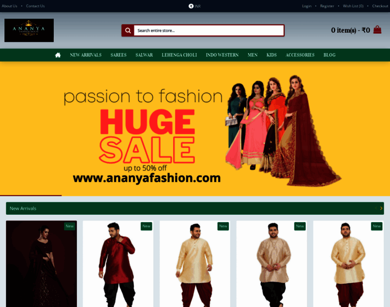 Ananyafashions.com thumbnail Ananyafashions.com thumbnail