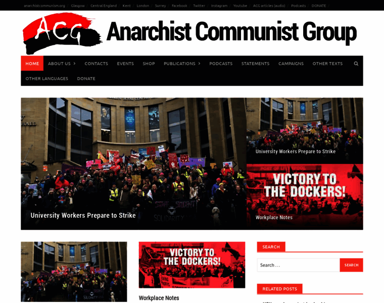 Anarchistcommunism.org thumbnail