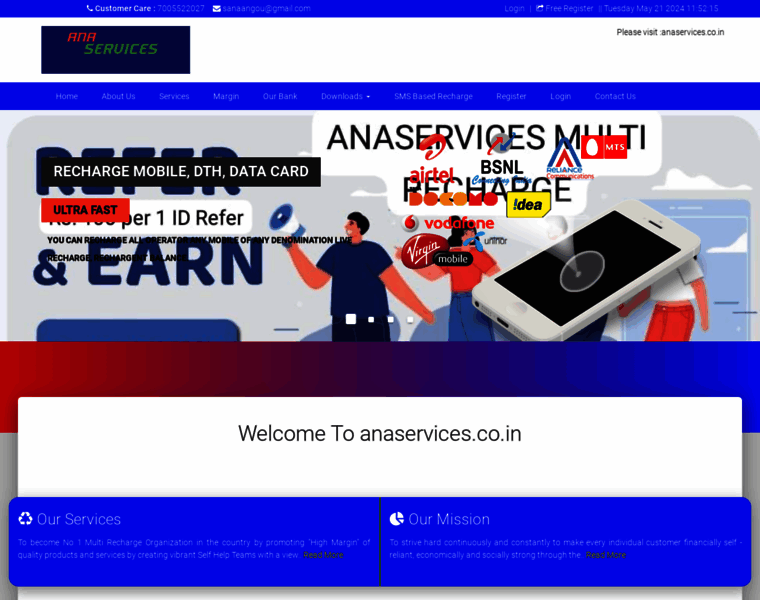 Anaservices.co.in thumbnail