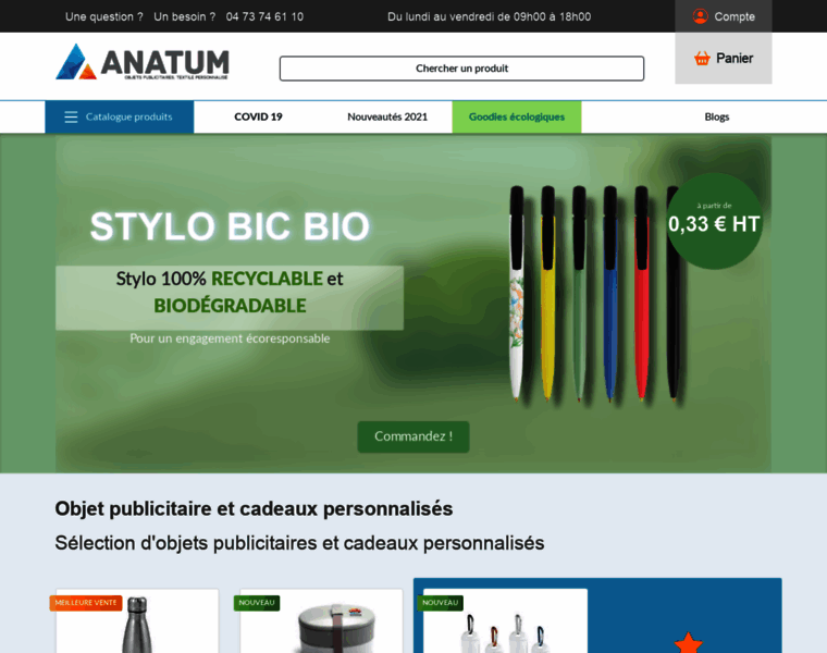 Anatum-objet-publicitaire.com thumbnail