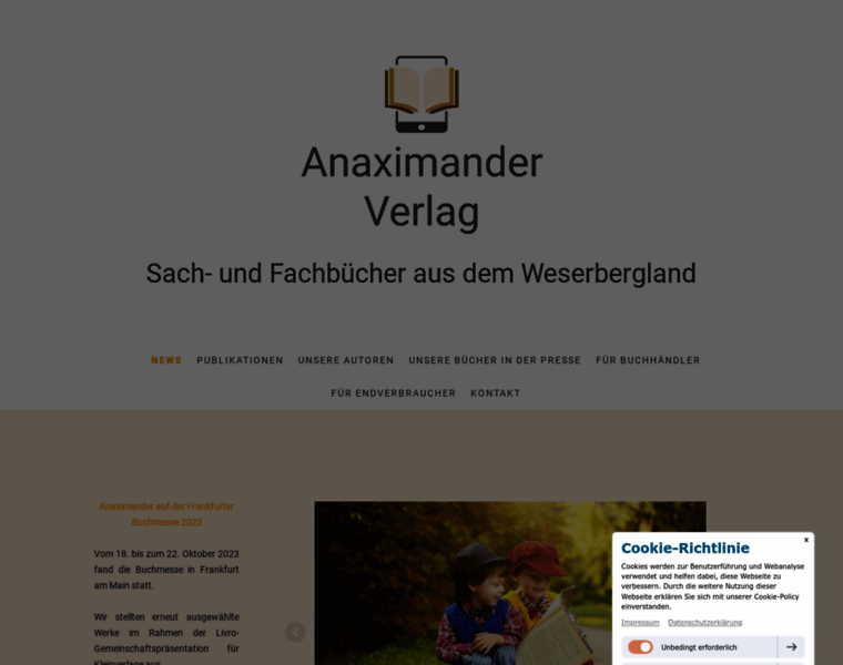 Anaximander-verlag.de thumbnail