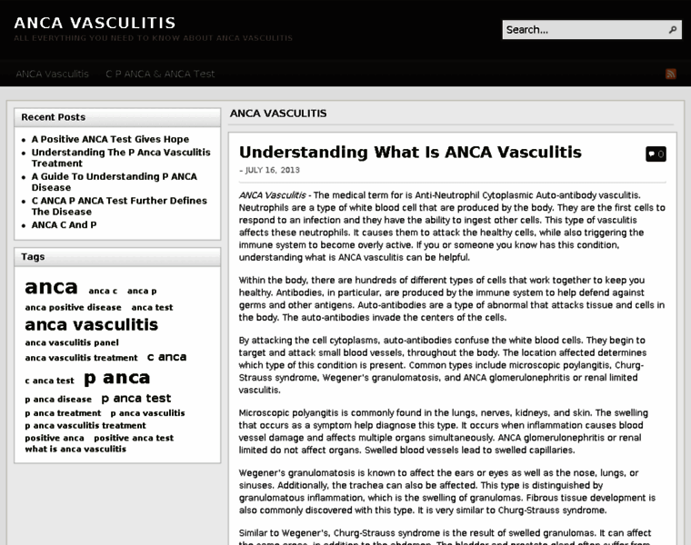 Anca-vasculitis.com thumbnail
