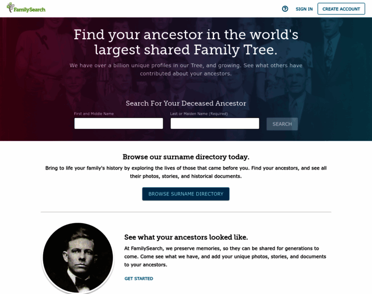 Ancestors.familysearch.org thumbnail