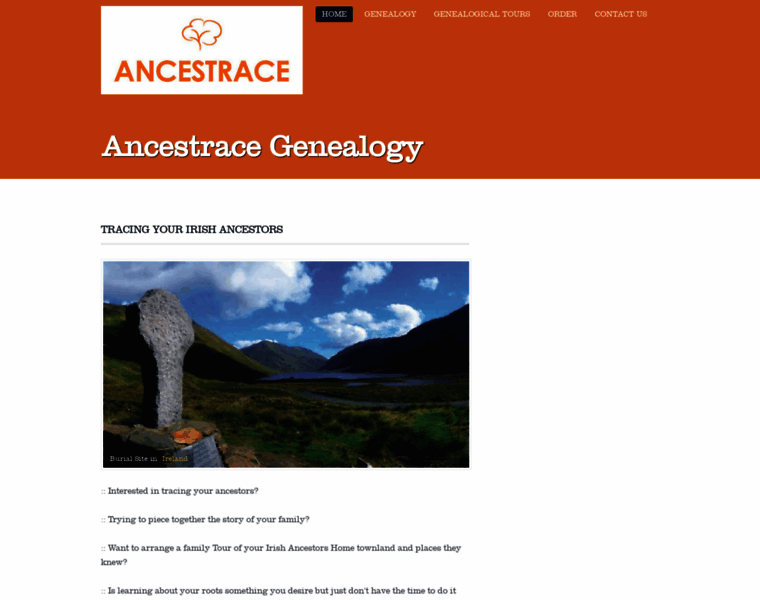 Ancestrace.com thumbnail