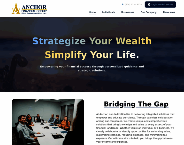 Anchor-financial.com thumbnail