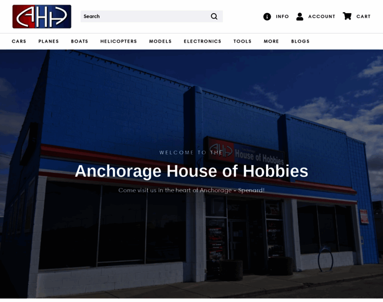 Anchoragehouseofhobbies.com thumbnail
