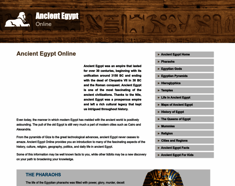Ancient-egypt-online.com thumbnail