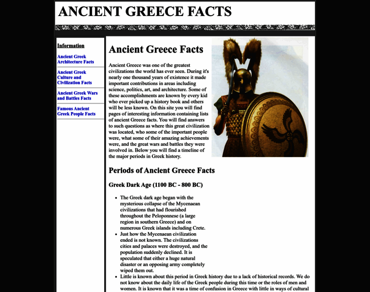 Ancient-greece-facts.com thumbnail