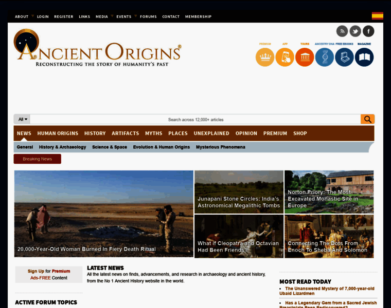 Ancient-origins-dev.site thumbnail