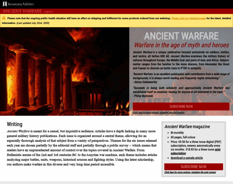 Ancient-warfare.com thumbnail