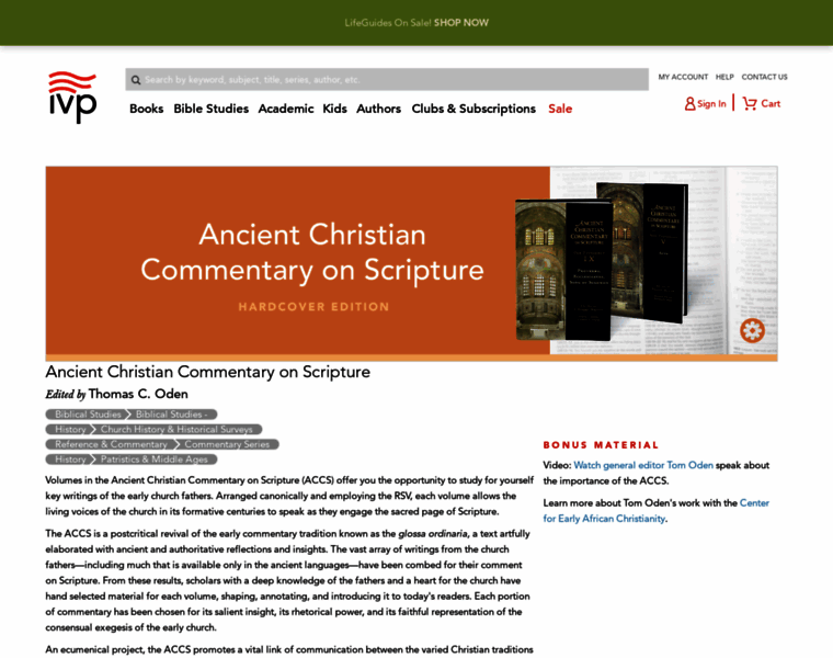 Ancientchristian.com thumbnail