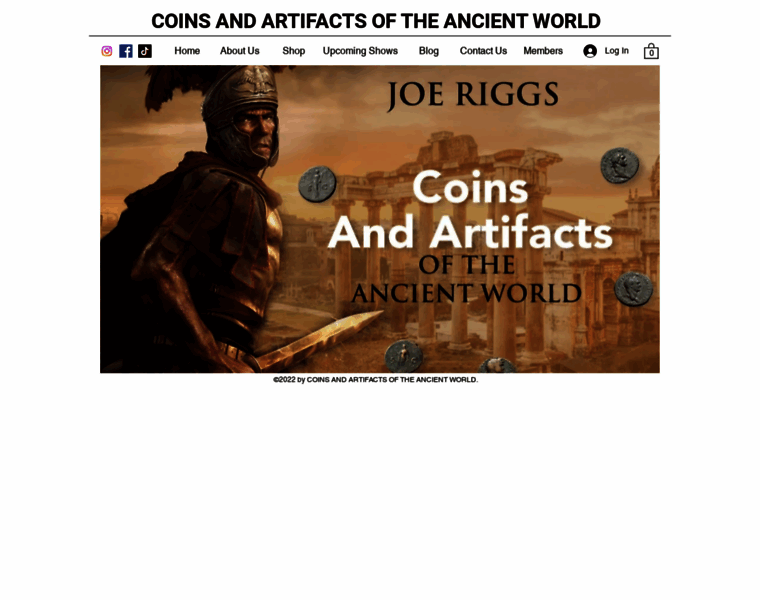 Ancientcoinsbyjoeriggs.com thumbnail