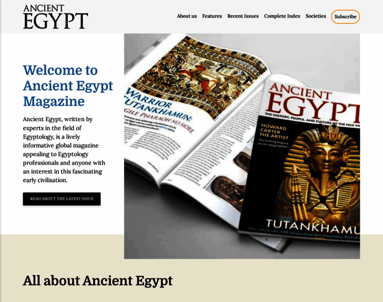 Ancientegyptmagazine.co.uk thumbnail