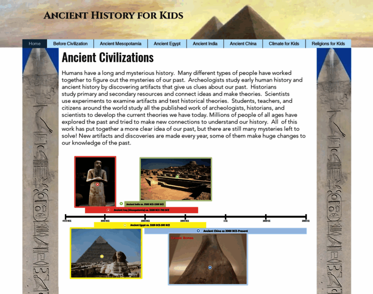 Ancienthistoryforkids.com thumbnail