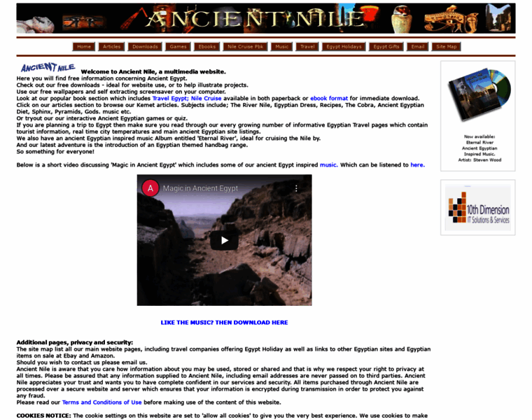 Ancientnile.co.uk thumbnail
