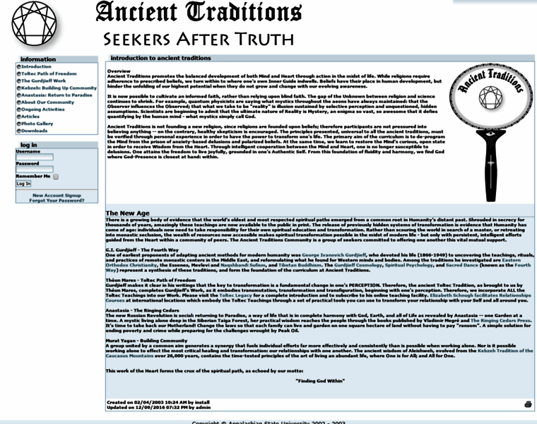 Ancienttraditions.org thumbnail