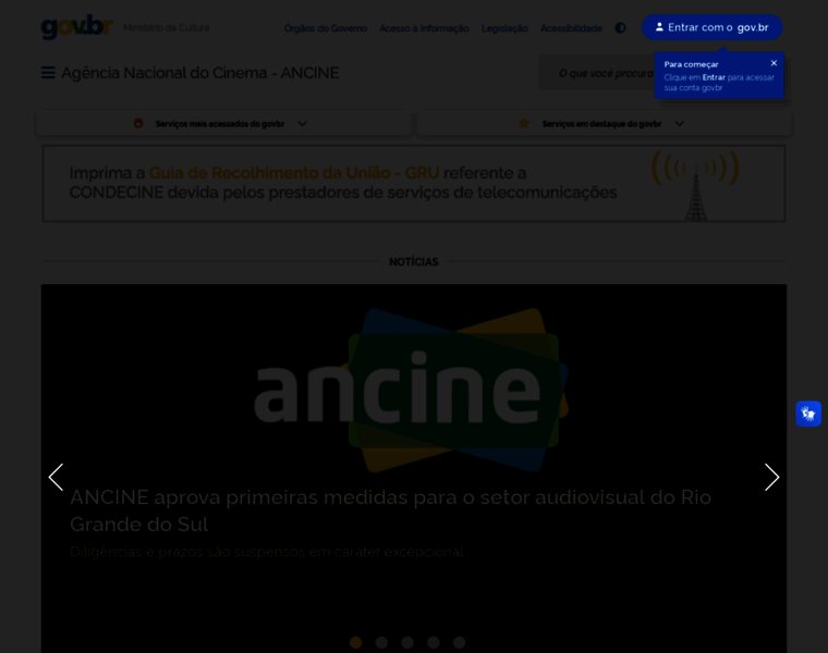 Ancine.gov.br thumbnail