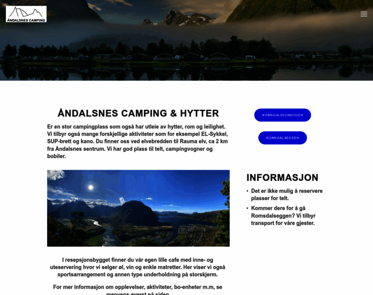 Andalsnes-camping.net thumbnail
