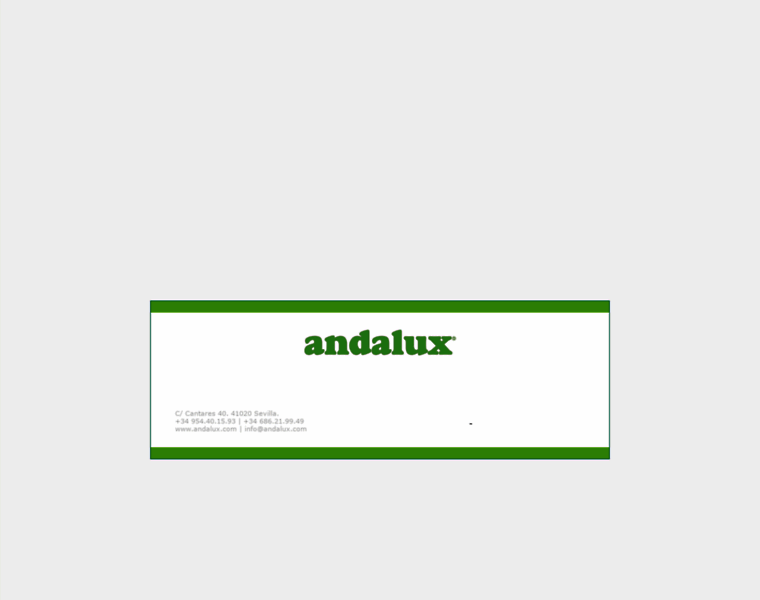 Andalux.com thumbnail