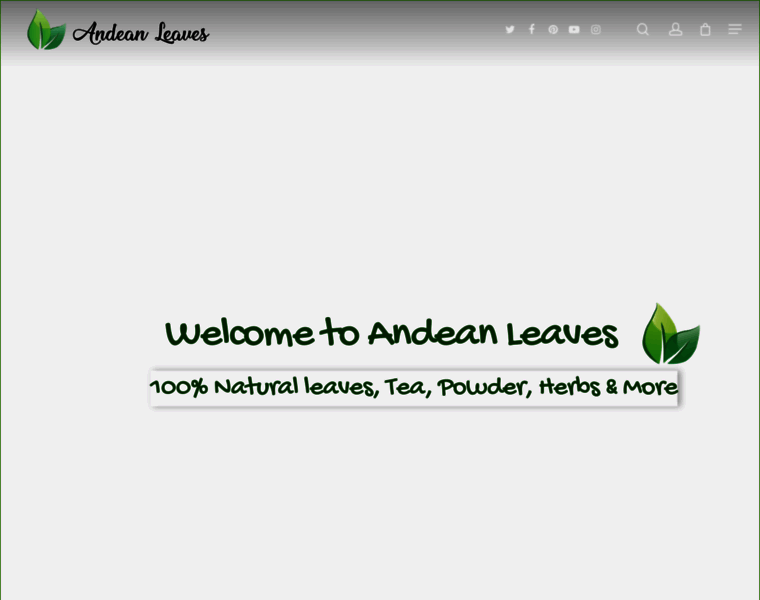 Andeanleaves.com thumbnail