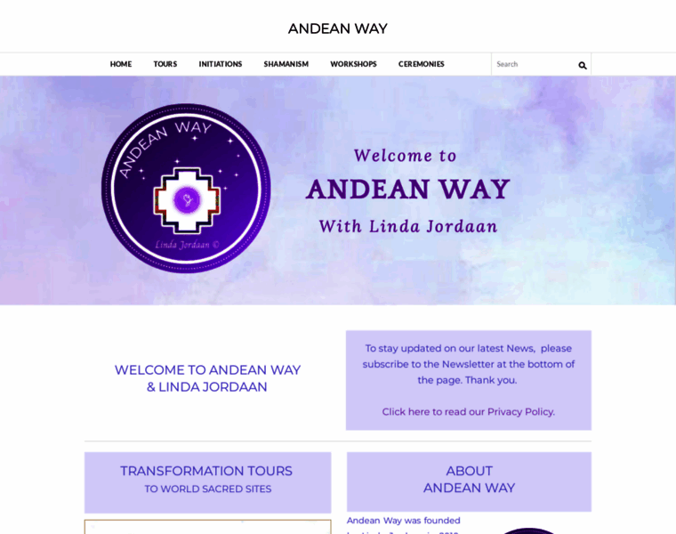 Andeanway.net thumbnail
