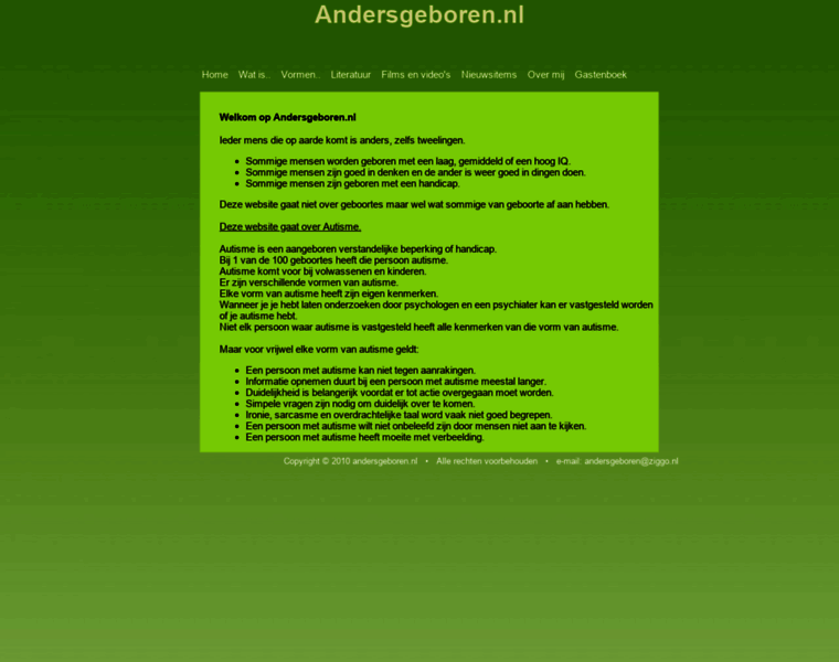 Andersgeboren.nl thumbnail