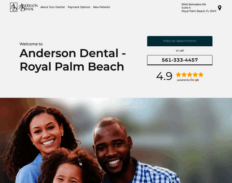 Anderson-dental.com thumbnail