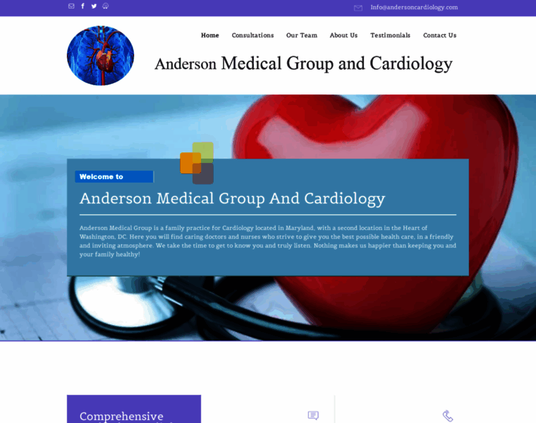 Andersoncardiology.com thumbnail