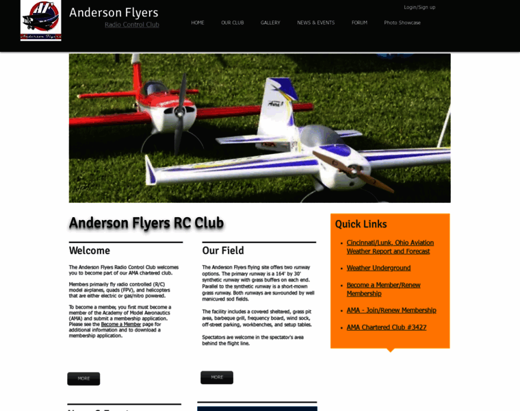 Andersonflyersrcclub.com thumbnail