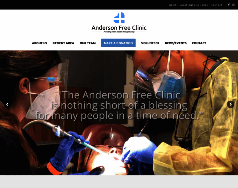 Andersonfreeclinic.org thumbnail