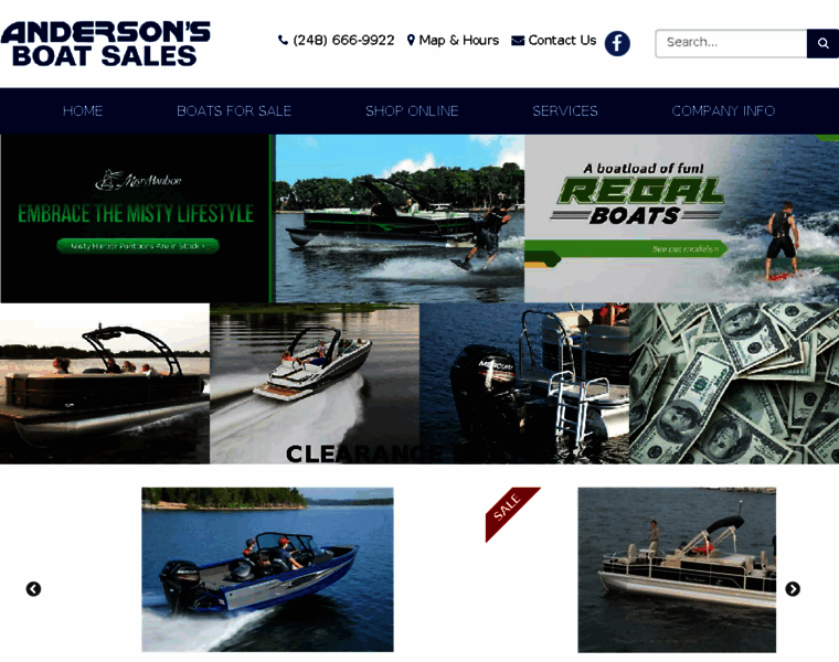 Andersonsboatsales.com thumbnail