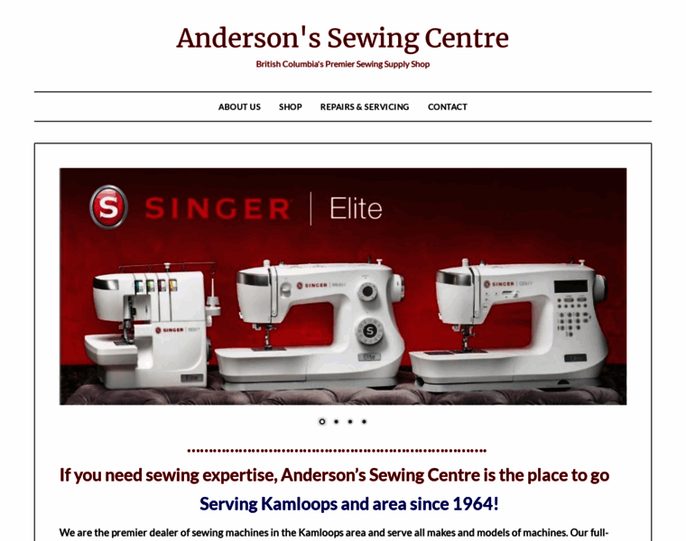 Andersonsew.com thumbnail
