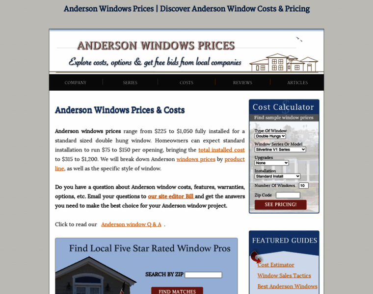 Andersonwindowsprices.co thumbnail