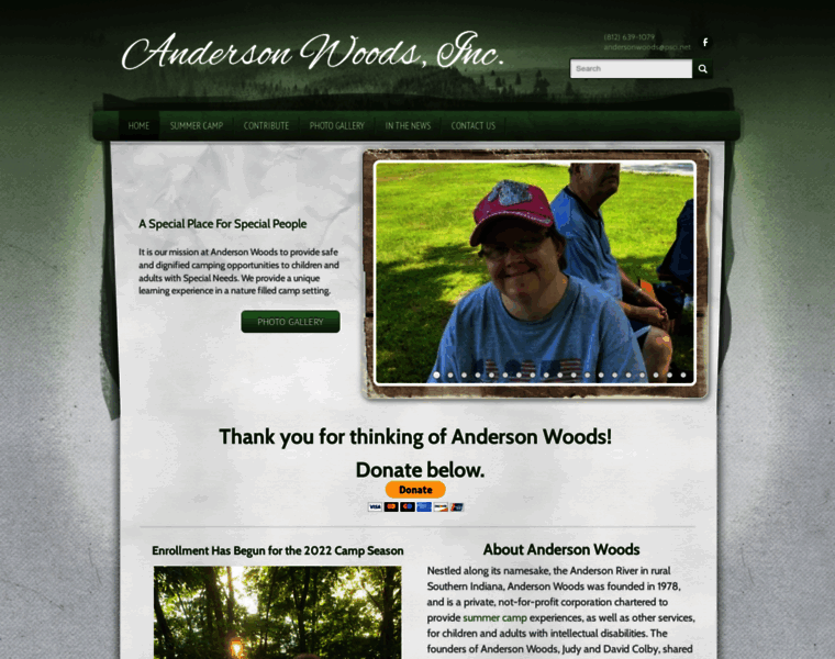 Andersonwoods.org thumbnail