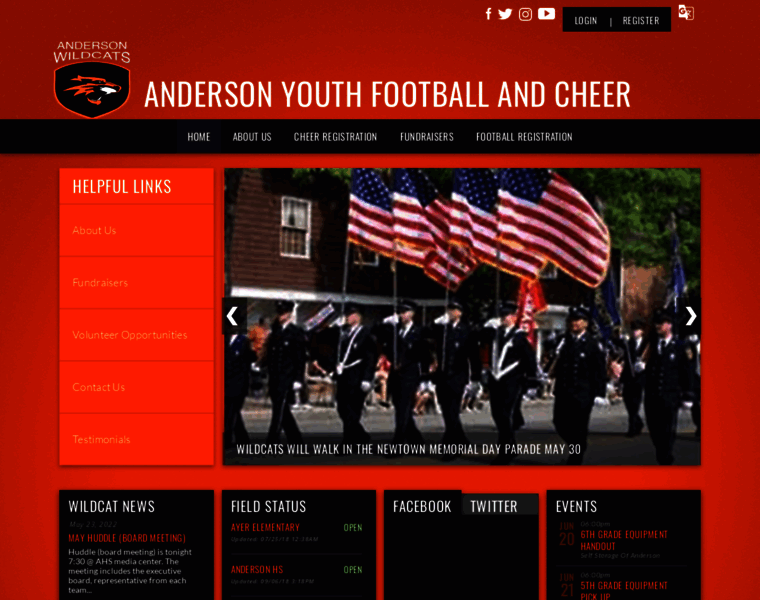 Andersonyouthfootball.com thumbnail