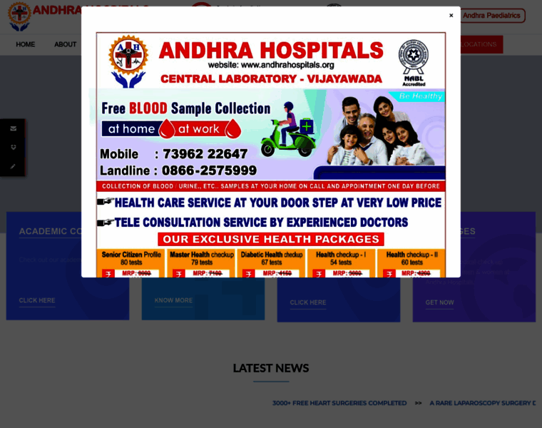 Andhrahospitals.org thumbnail