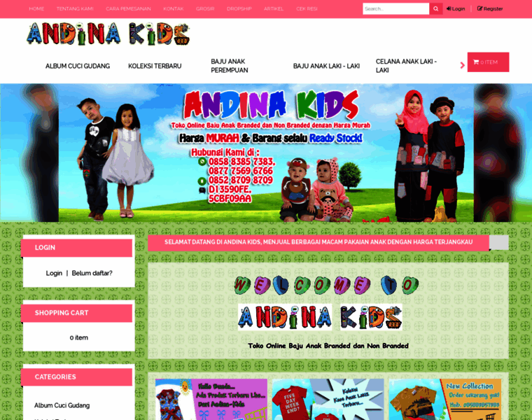 Andina-kids.com thumbnail