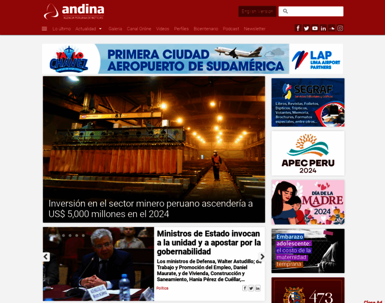 Andina.com.pe thumbnail