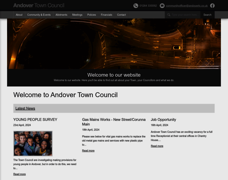 Andover-tc.gov.uk thumbnail